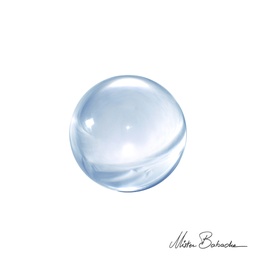 [0407] Balle acrylique CRYSTAL - 64 mm